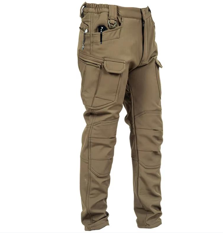Double-knee reinforced logger work pants (vintage khaki)